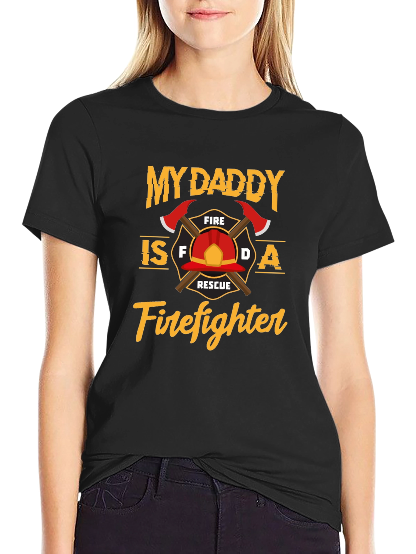 My Daddy Is A Firefighter T-Shirt