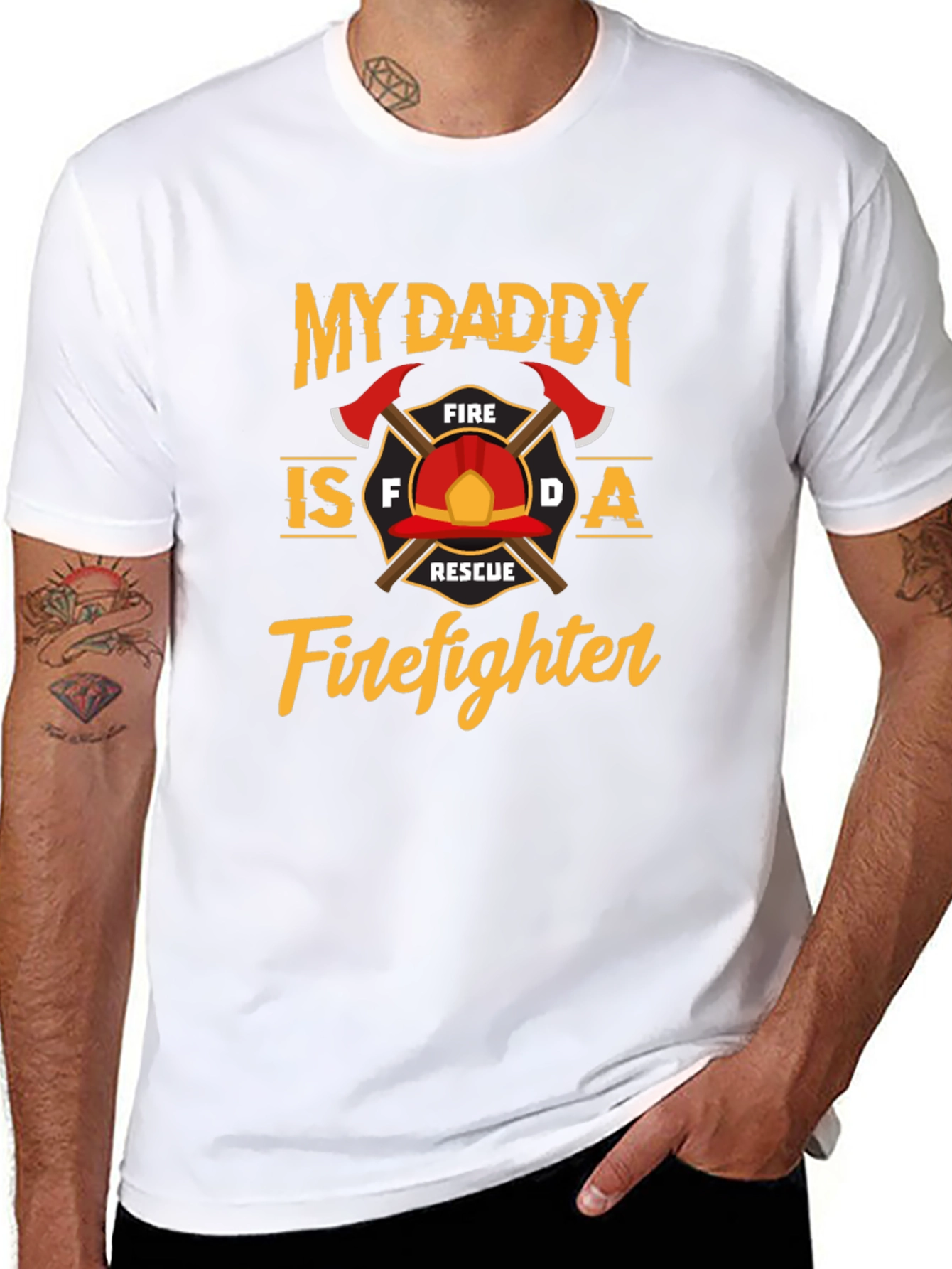 My Daddy Is A Firefighter T-Shirt