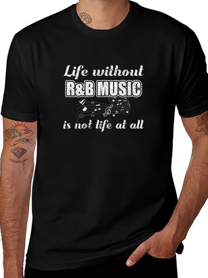 Life Without R&B Music Tee