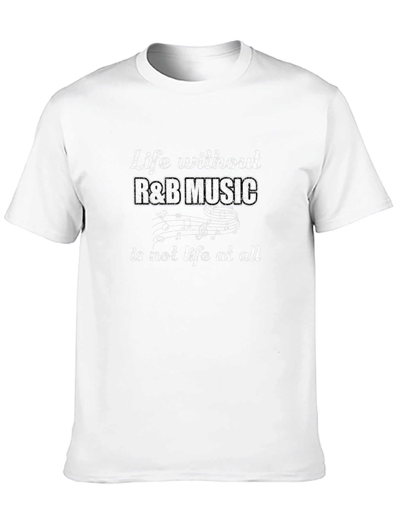 Life Without R&B Music Tee
