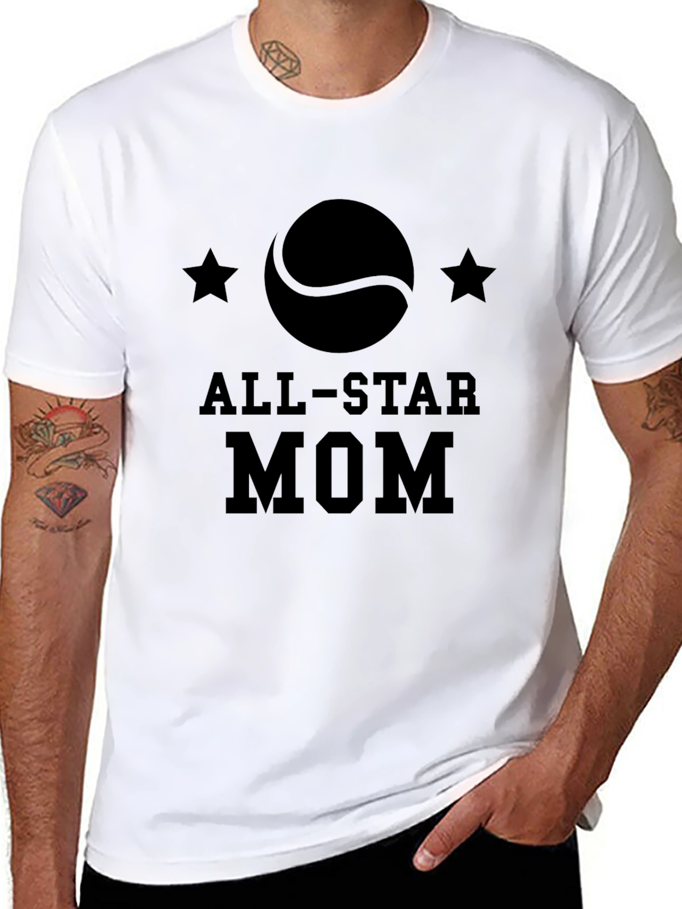All-Star Mom Graphic Tee