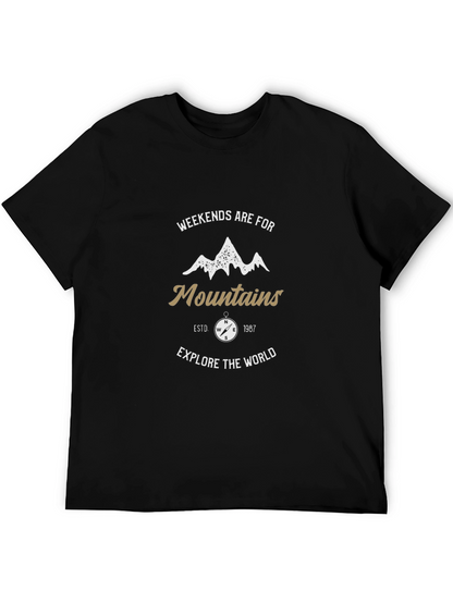 Weekends Are For Mountains T-Shirt
