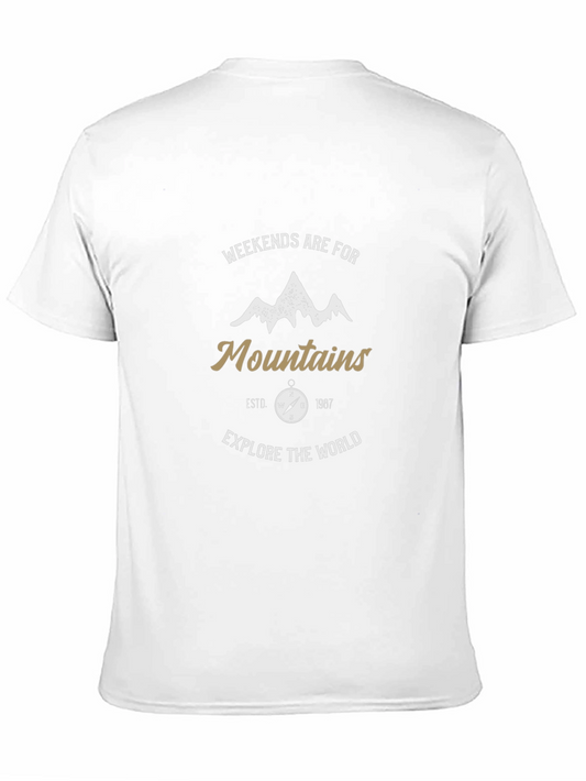 Weekends Are For Mountains T-Shirt