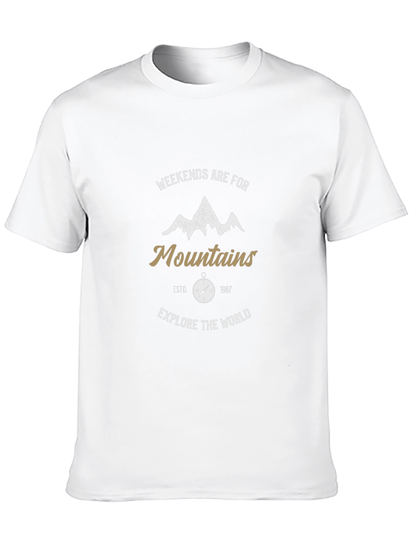 Weekends Are For Mountains T-Shirt