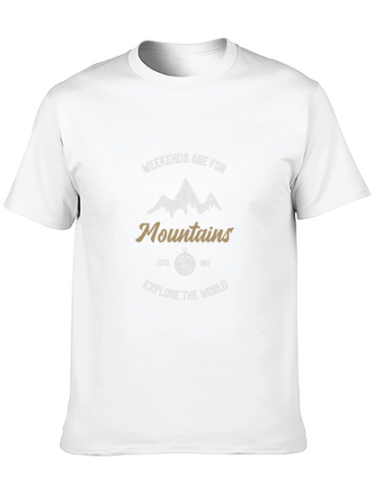 Weekends Are For Mountains T-Shirt