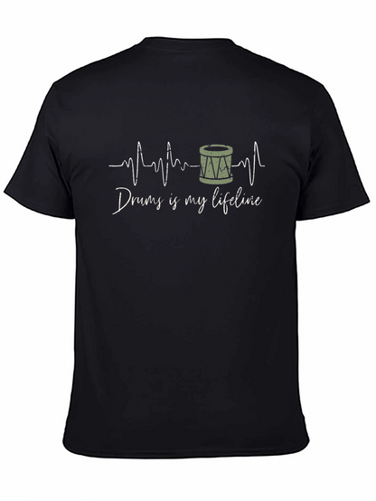 Drums is My Lifeline T-Shirt