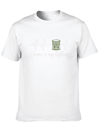 Drums is My Lifeline T-Shirt