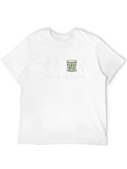 Drums is My Lifeline T-Shirt
