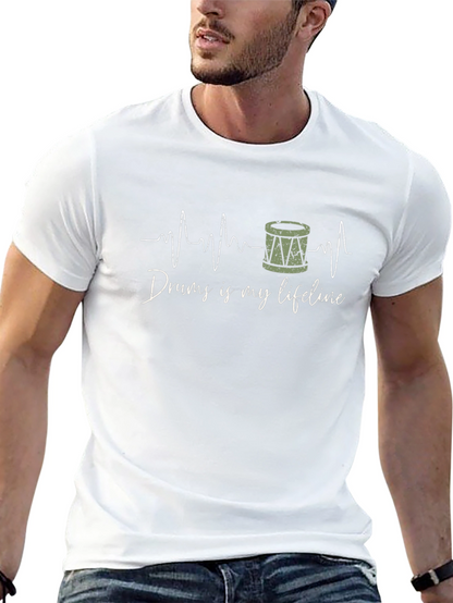 Drums is My Lifeline T-Shirt