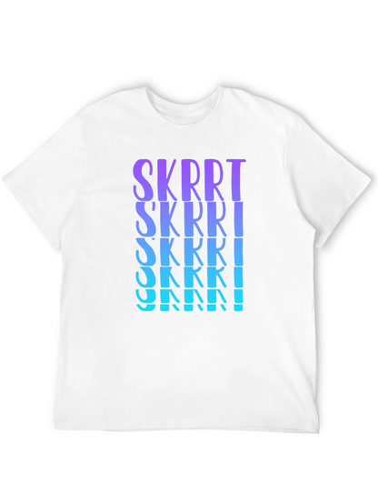 SKRRT Graphic Tee - Gradient Print