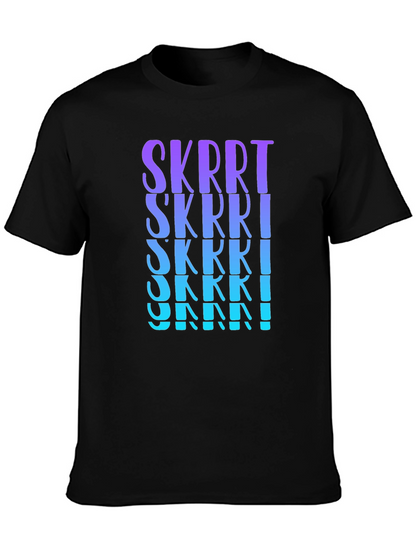 SKRRT Graphic Tee - Gradient Print
