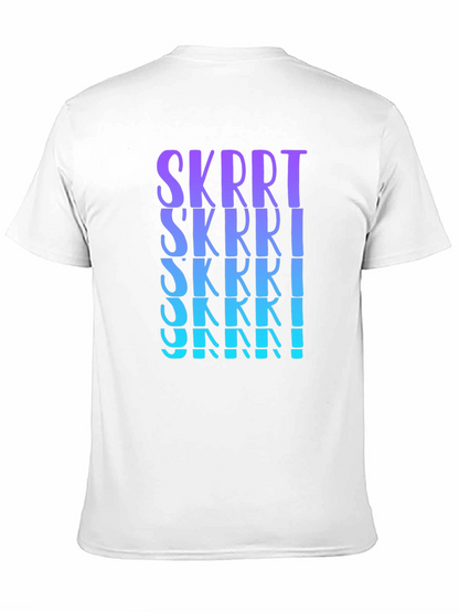 SKRRT Graphic Tee - Gradient Print