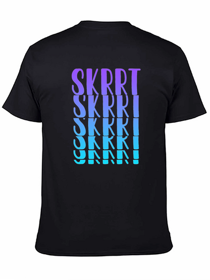 SKRRT Graphic Tee - Gradient Print