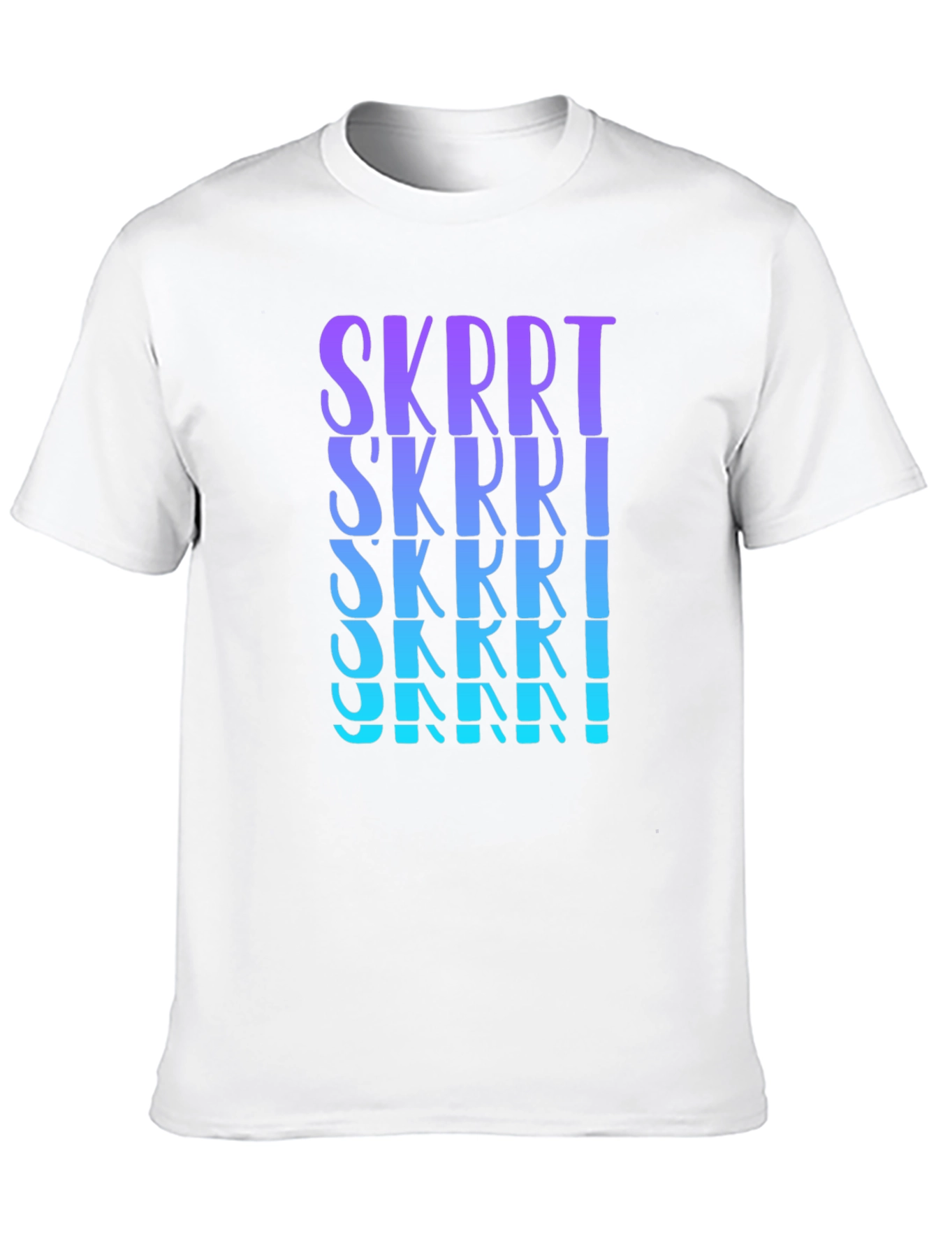 SKRRT Graphic Tee - Gradient Print