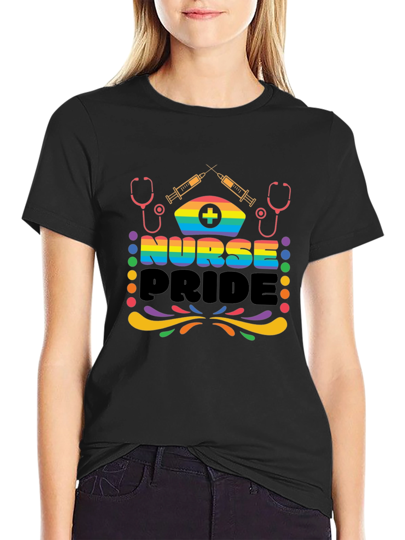 Nurse Pride T-Shirt - LGBTQ+ Pride Month