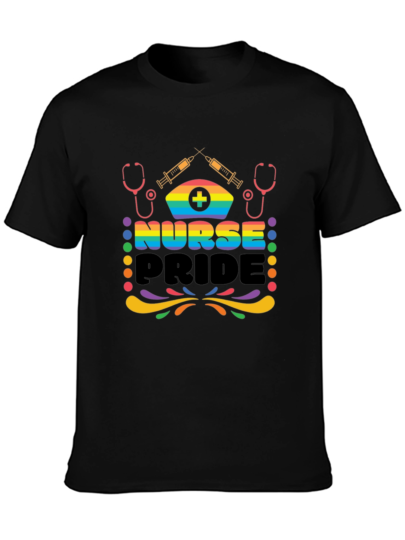 Nurse Pride T-Shirt - LGBTQ+ Pride Month