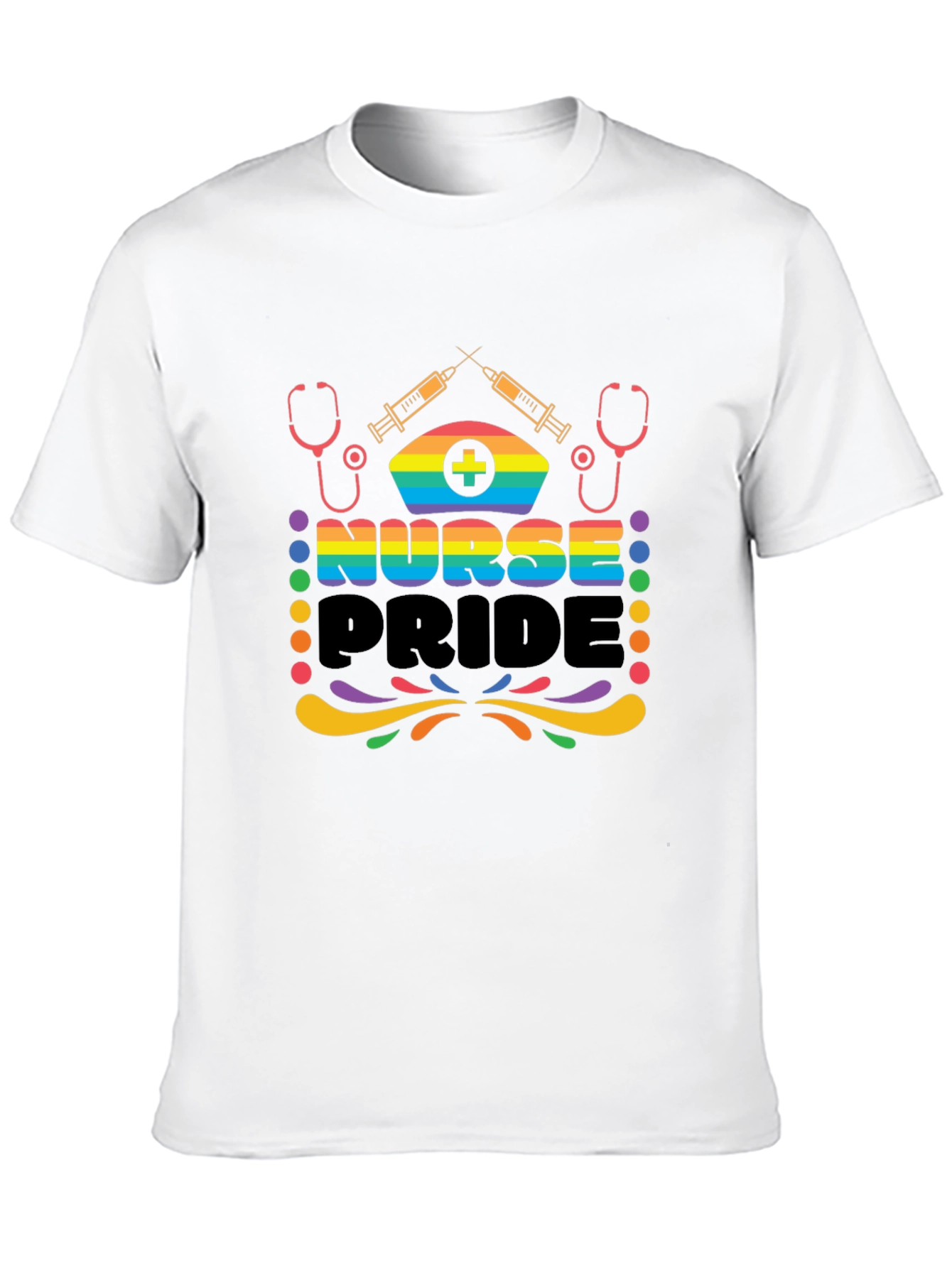 Nurse Pride T-Shirt - LGBTQ+ Pride Month