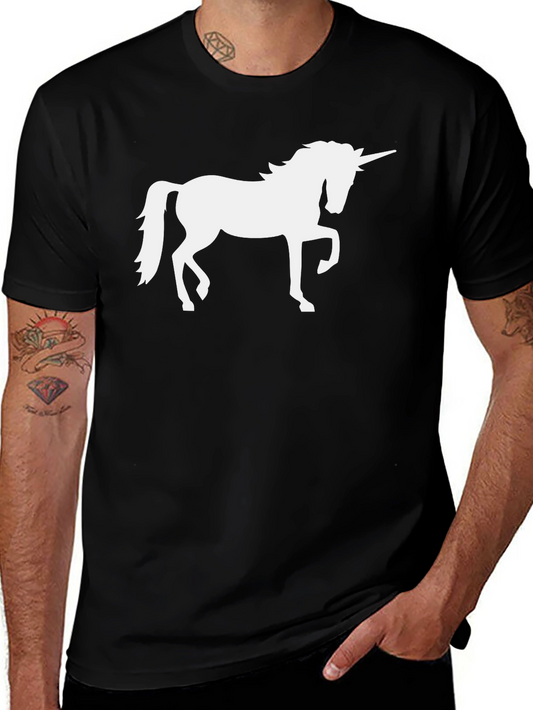 Unicorn Graphic Tee - Black