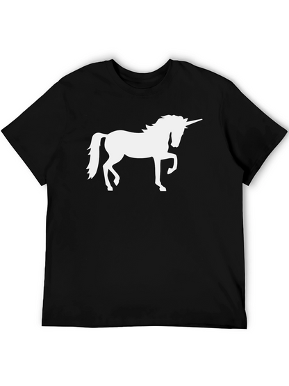 Unicorn Graphic Tee - Black