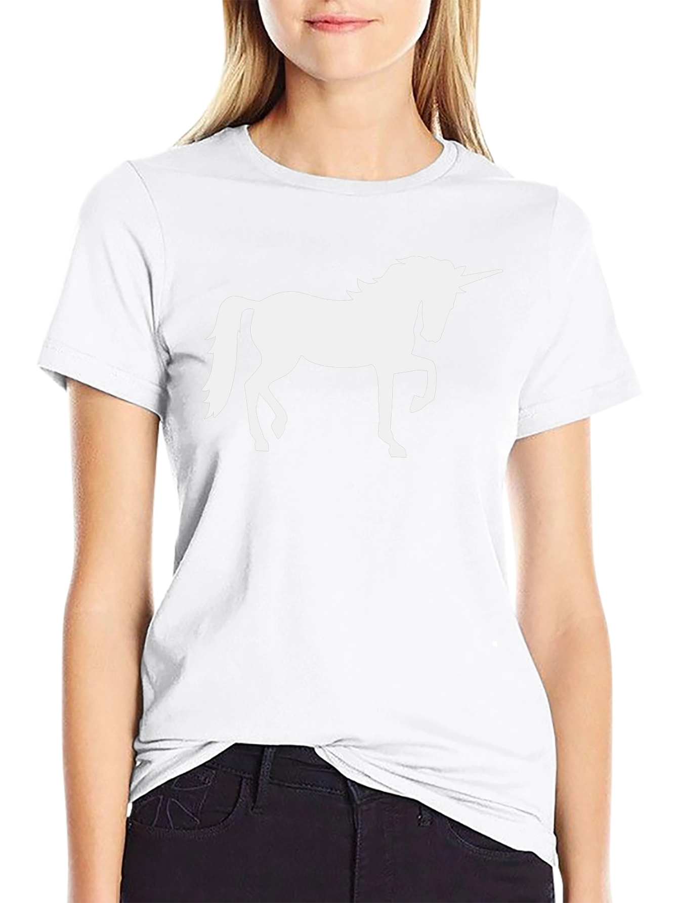 Unicorn Graphic Tee - Black