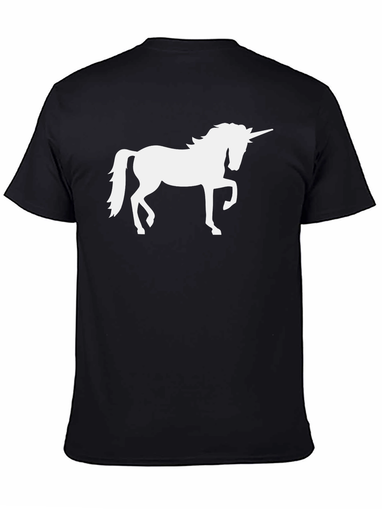 Unicorn Graphic Tee - Black