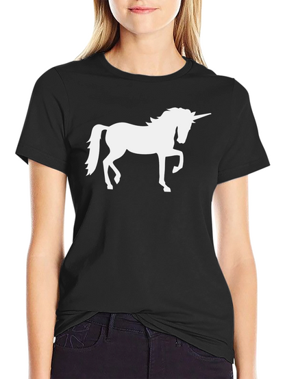 Unicorn Graphic Tee - Black