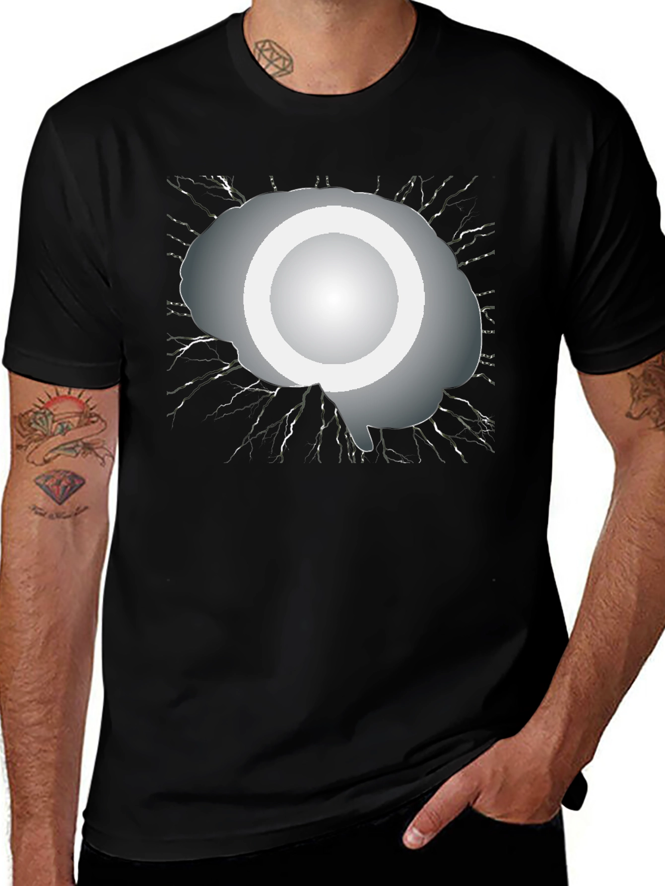 Brainstorm Black T-Shirt