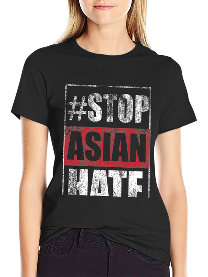 Stop Asian Hate Graphic T-Shirt