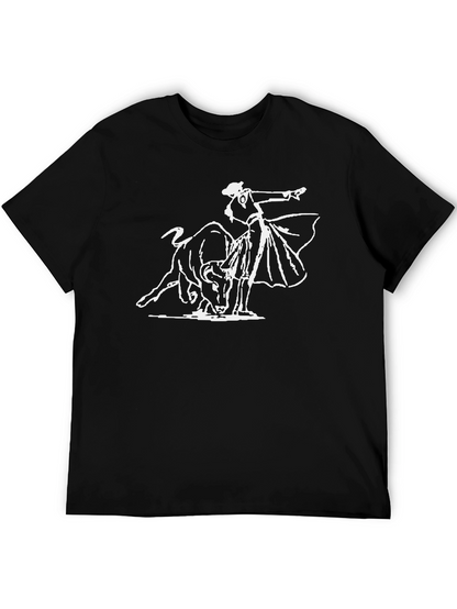 Matador Graphic Tee - Stylish Bullfight Design