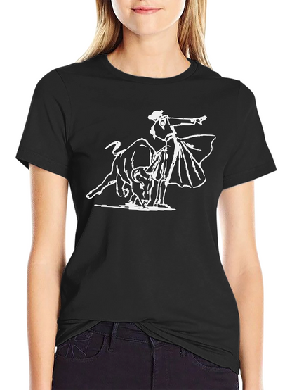 Matador Graphic Tee - Stylish Bullfight Design