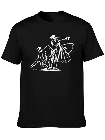 Matador Graphic Tee - Stylish Bullfight Design