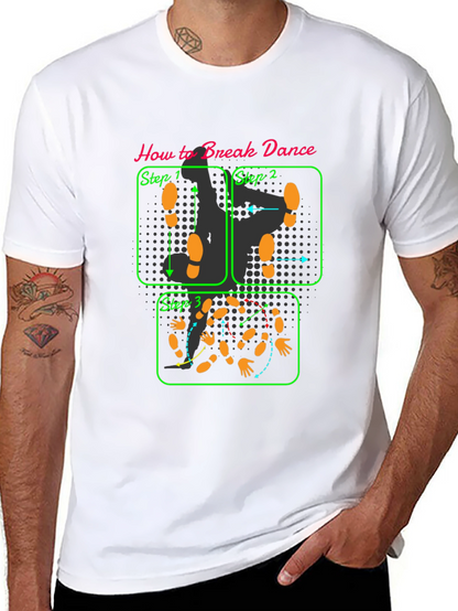Break Dance Instruction T-Shirt