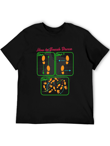 Break Dance Instruction T-Shirt