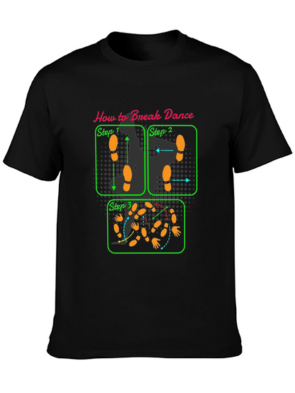 Break Dance Instruction T-Shirt