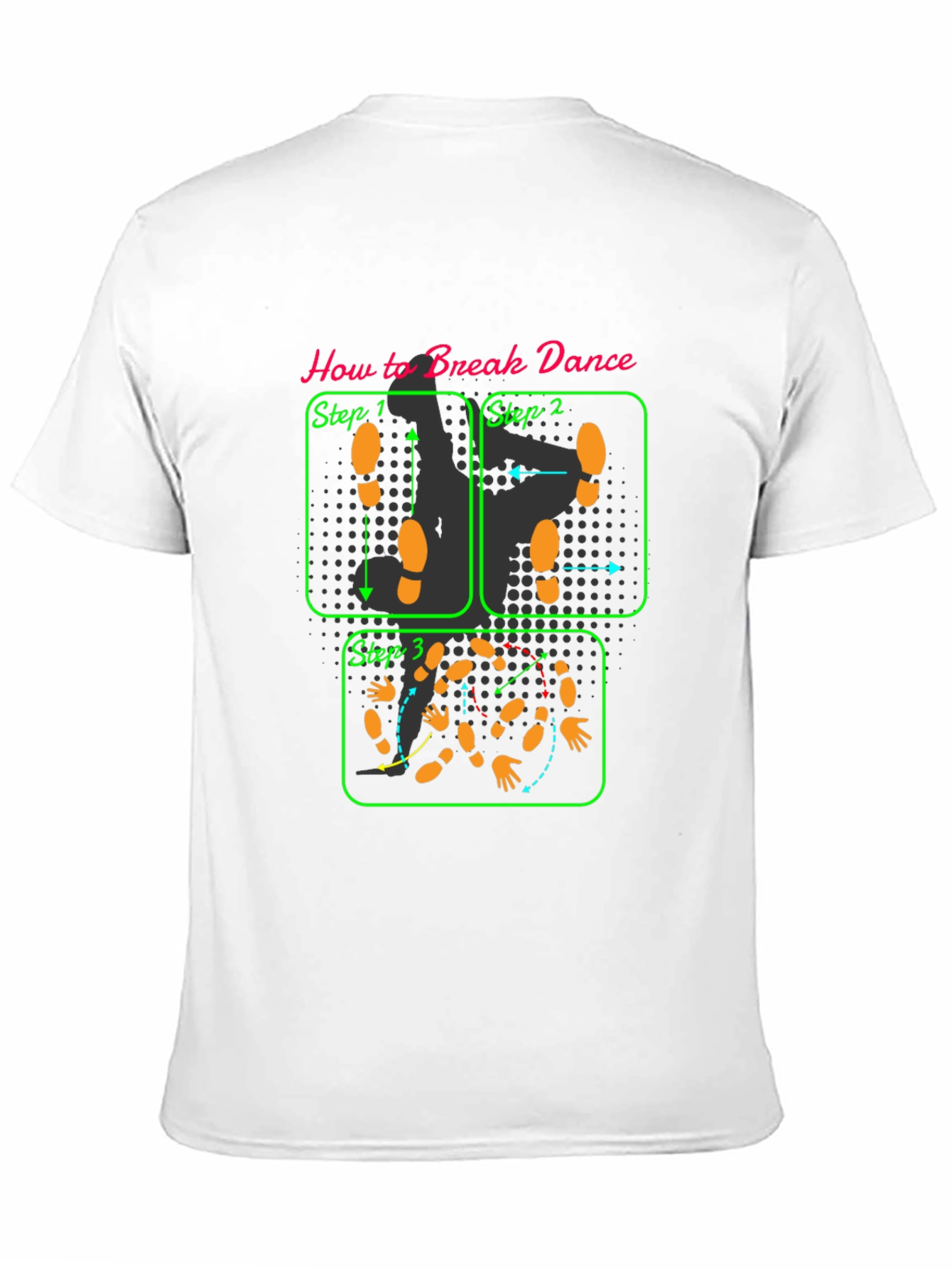 Break Dance Instruction T-Shirt
