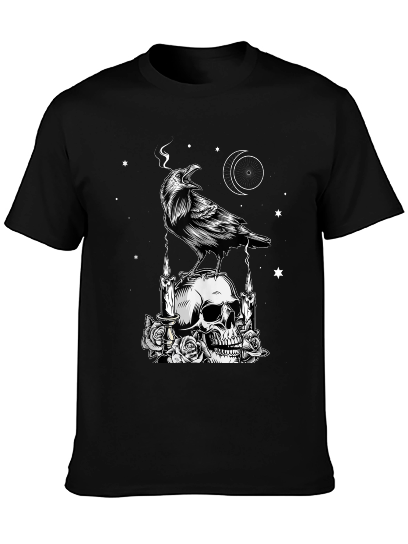 Raven & Skull Graphic Tee