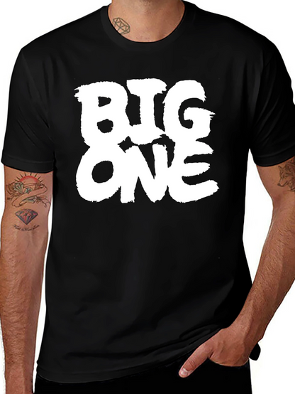 Big One Graphic Tee - Bold Statement Shirt