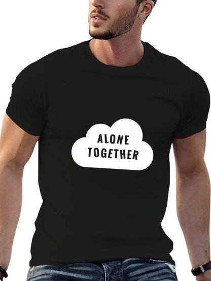 Alone Together Cloud T-Shirt - Black