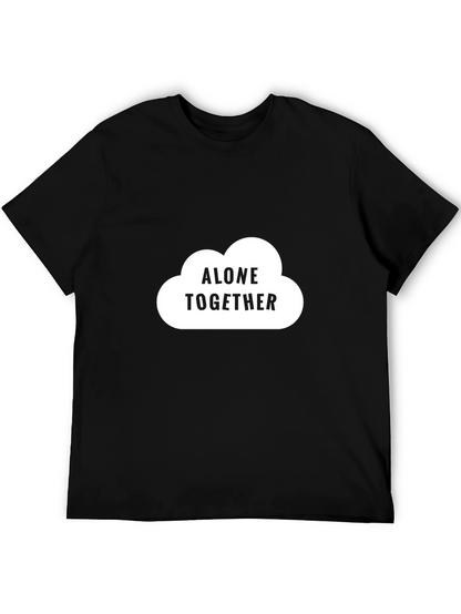 Alone Together Cloud T-Shirt - Black