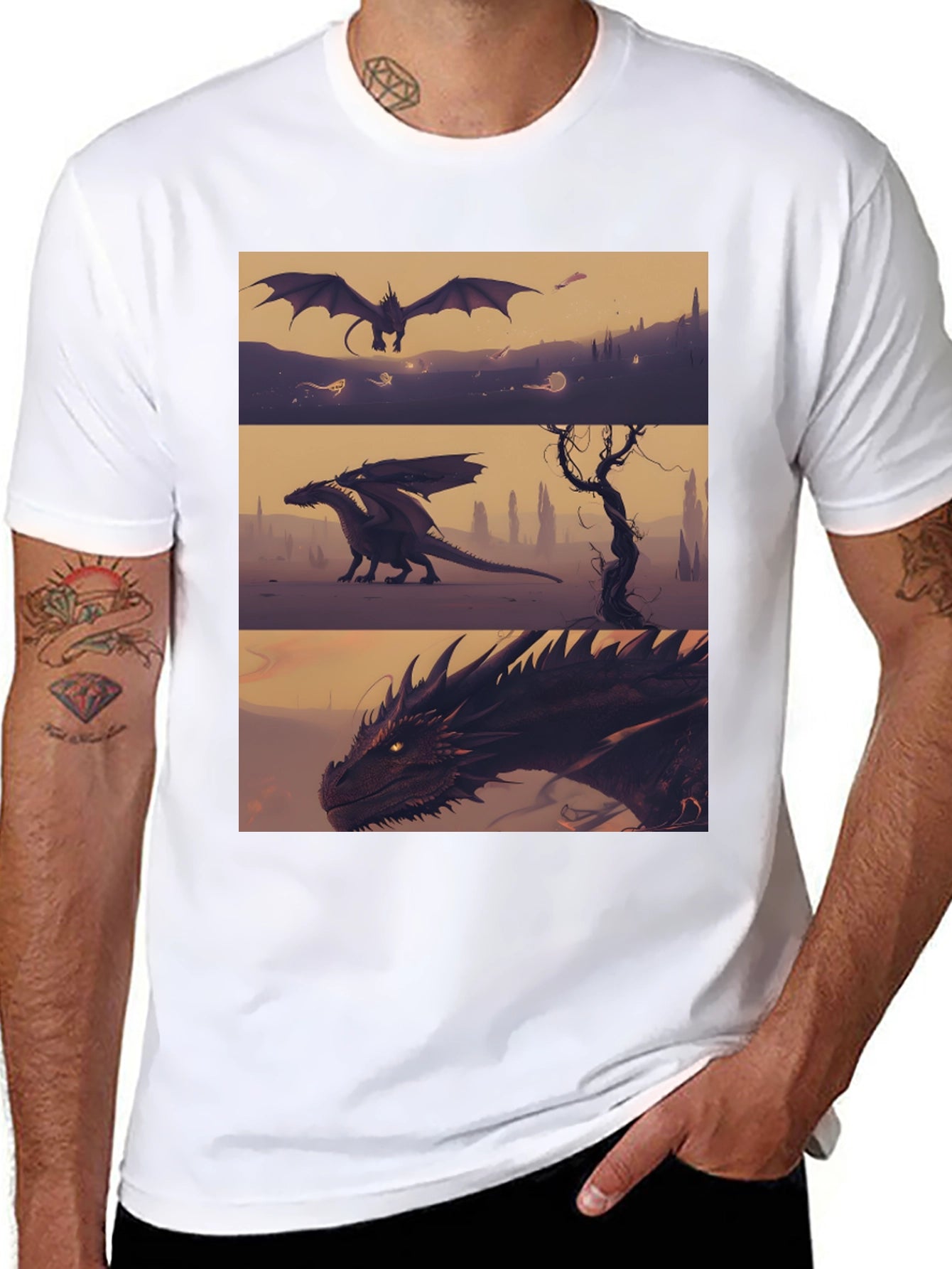 Dragon T-Shirt: Fierce Fantasy Style