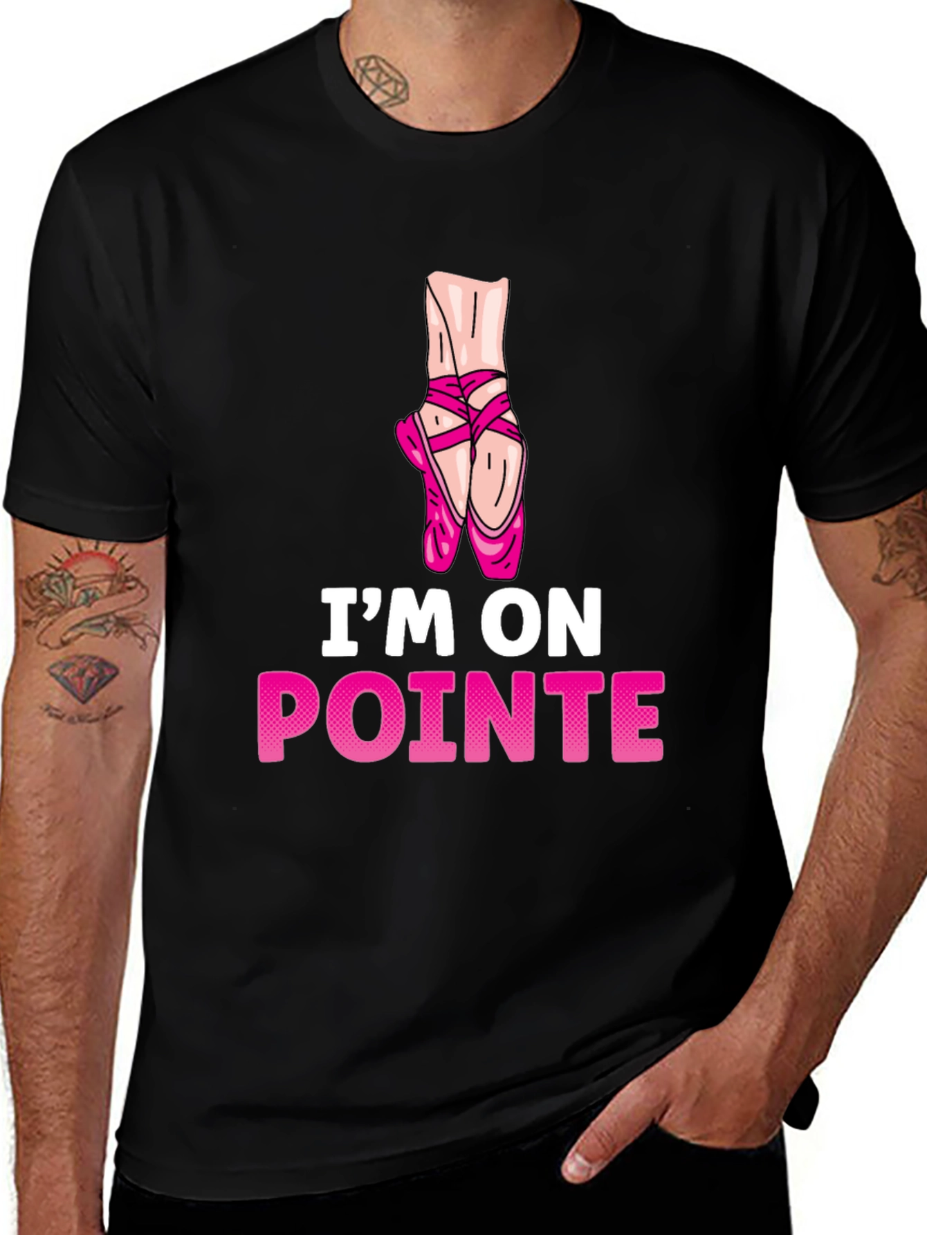 Im On Pointe T-Shirt - Ballet Dance Tee