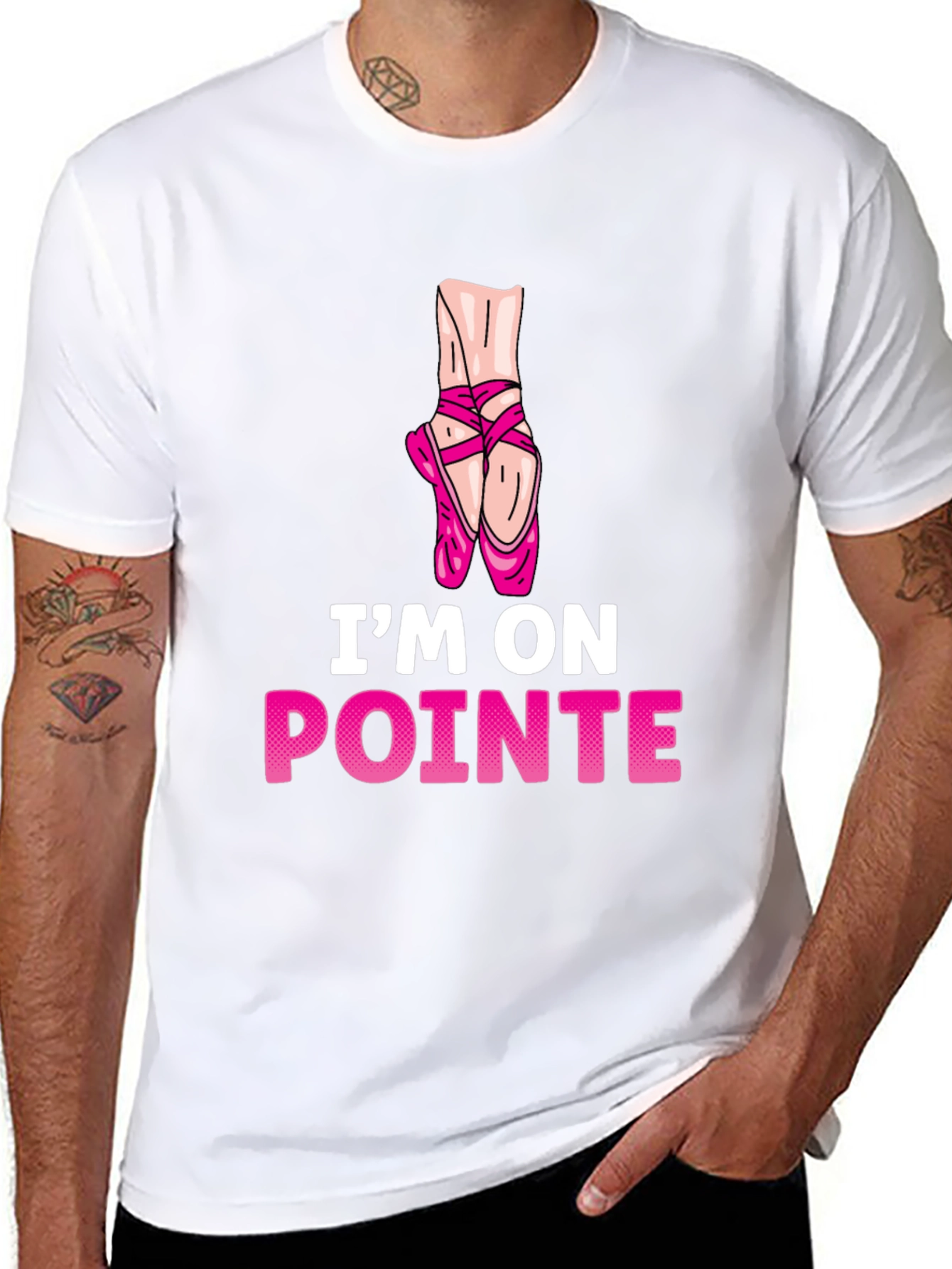 Im On Pointe T-Shirt - Ballet Dance Tee