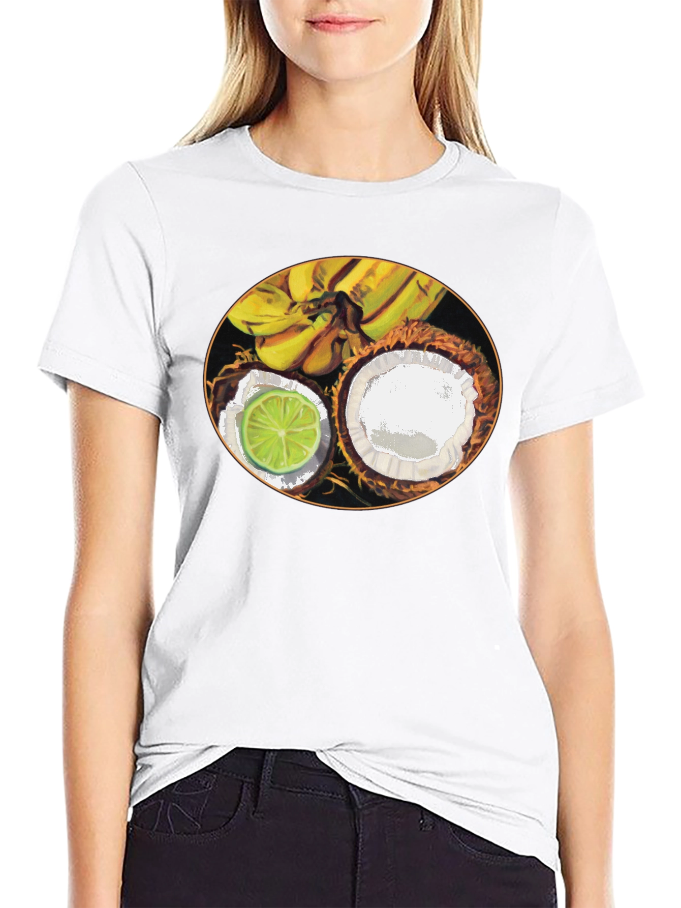 Tropical Fruit Graphic Tee