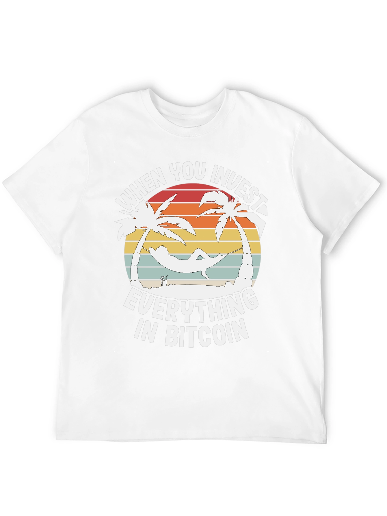 Bitcoin Investor Paradise Graphic T-Shirt