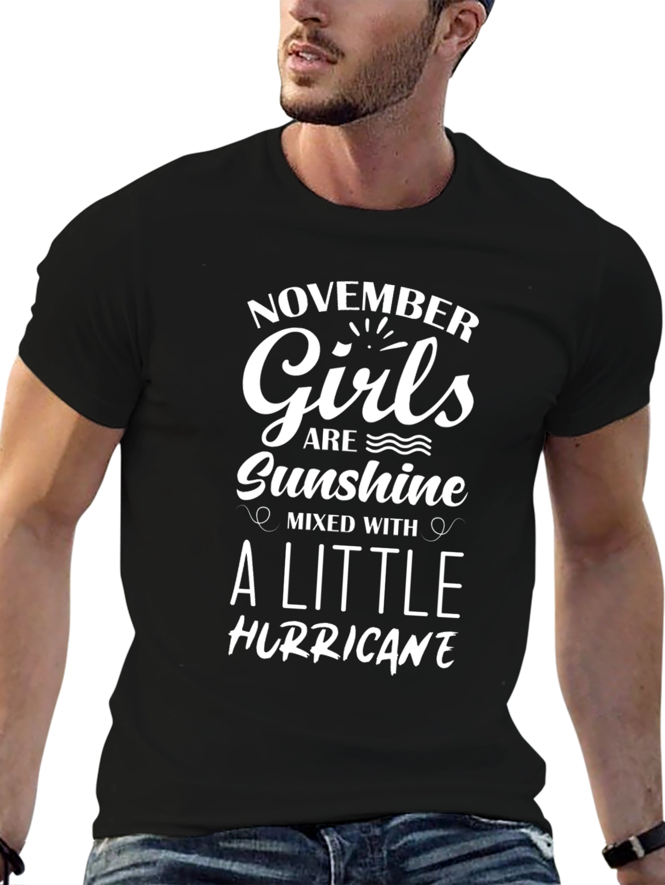 November Girls T-Shirt - Sunshine & Hurricane Tee