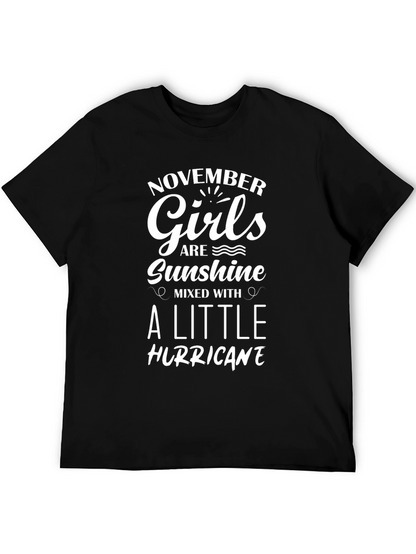 November Girls T-Shirt - Sunshine & Hurricane Tee