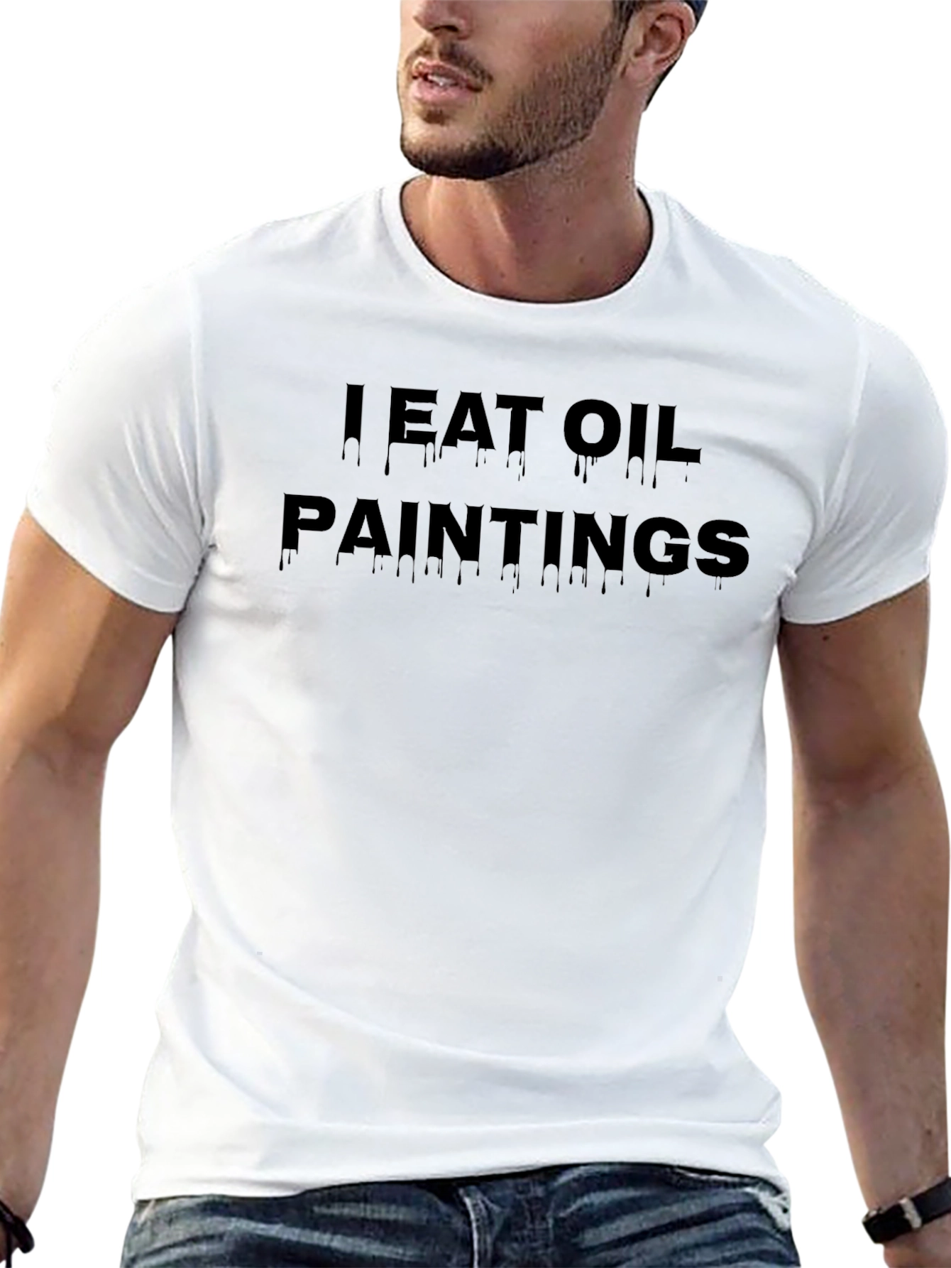 I Eat Oil Paintings Graphic T-Shirt