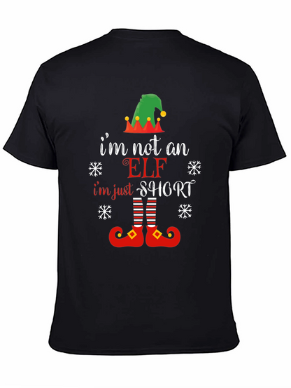 Im Not An Elf Im Just Short T-Shirt