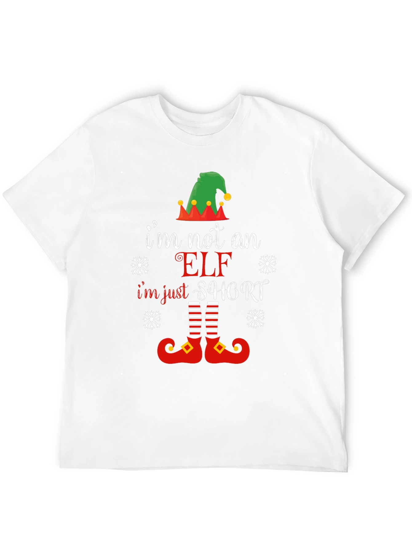 Im Not An Elf Im Just Short T-Shirt