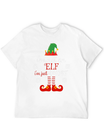 Im Not An Elf Im Just Short T-Shirt